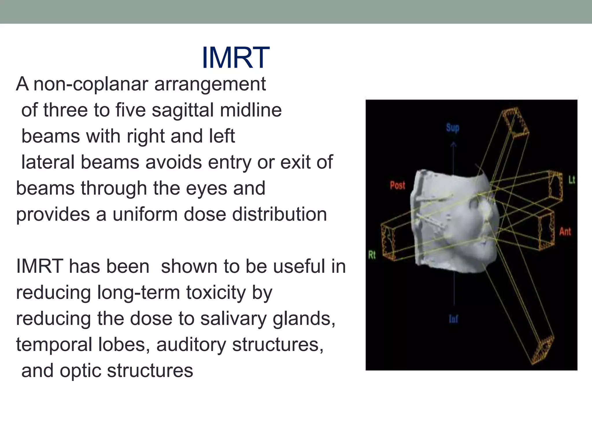 Ca Maxilla - Radiation Therapy | PPTX
