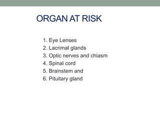 Ca Maxilla - Radiation Therapy | PPTX