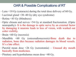 Ca Maxilla - Radiation Therapy | PPTX