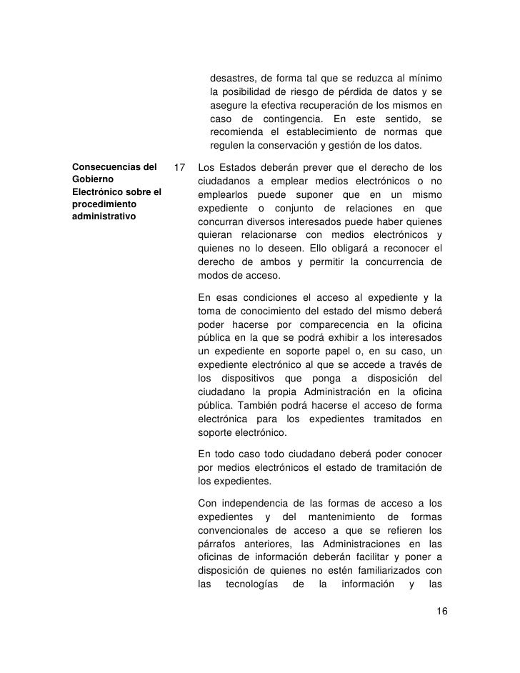13. carta iberoamericana de gobierno electrónico
