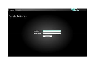 Portail « Patients »
 