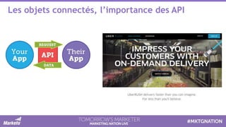 Les objets connectés, l’importance des API
 