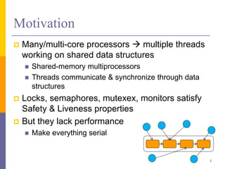 Introduction to Concurrent Data Structures | PPT