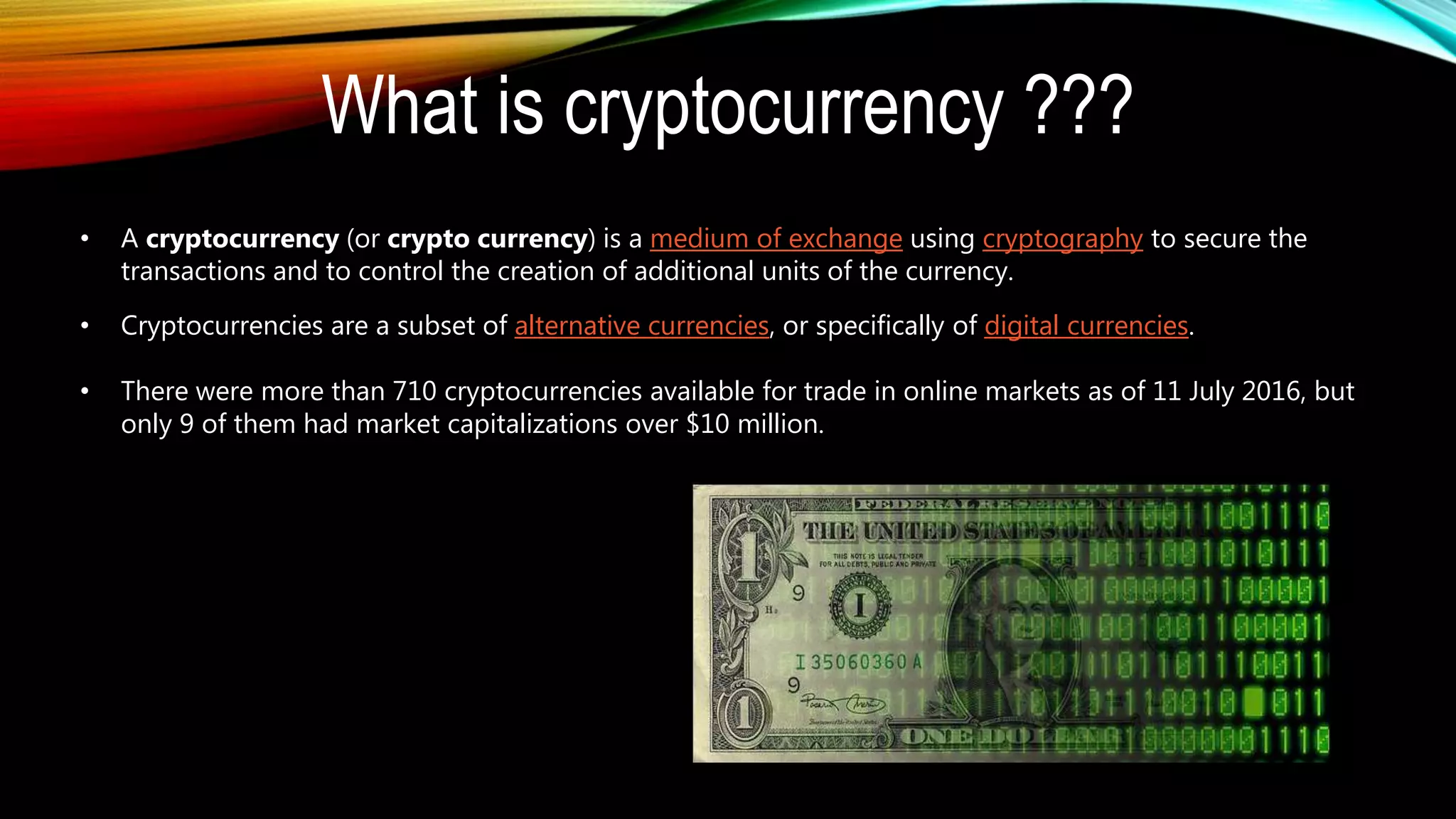 Crypto-currency Bitcoin In India | PPTX