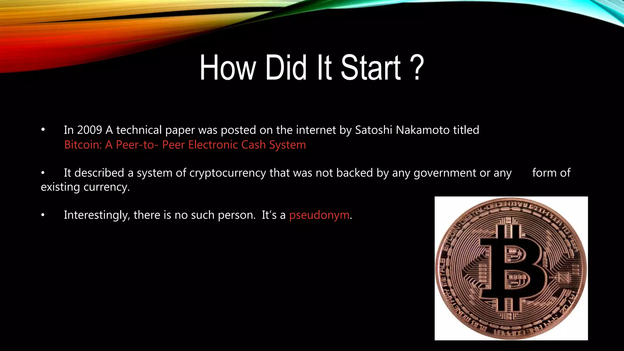 Crypto-currency Bitcoin In India | PPTX