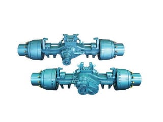 13 double reduction axle