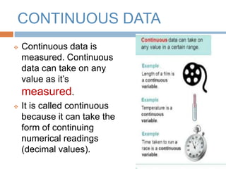 Types of Data | PPTX