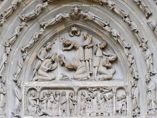PORTADA NORTE DE SAN DENIS. S. XII.
 