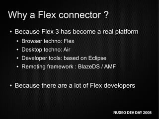 RIA front-ends: Flex, GWT integration in Nuxeo