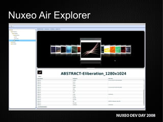 RIA front-ends: Flex, GWT integration in Nuxeo