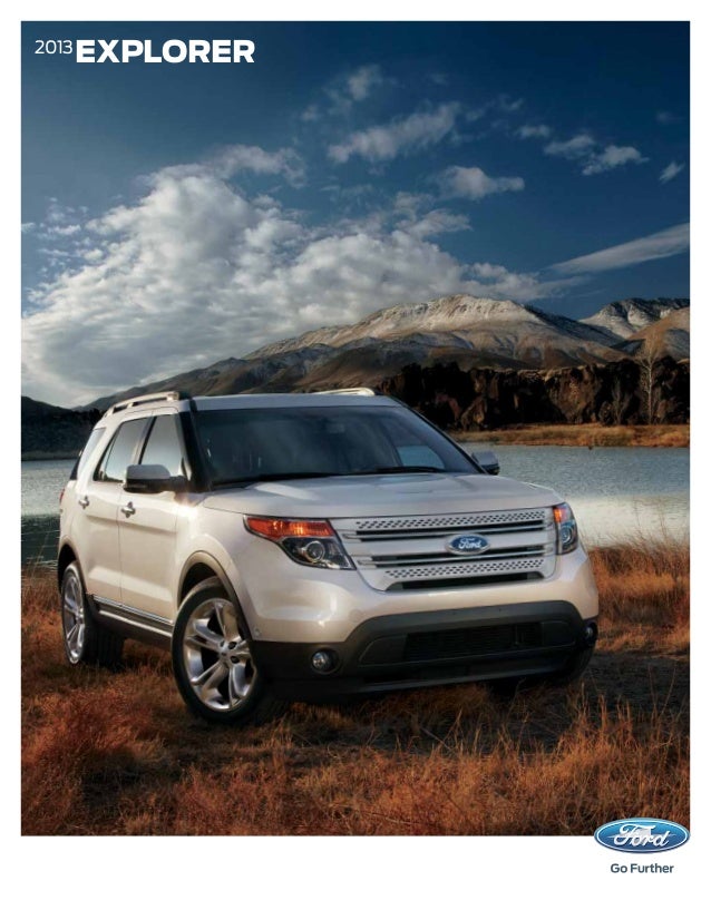 13 Ford Explorer Brochure Bardstown Ford Dealer