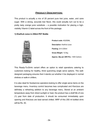 Hs Code 200989 13 fruit+juice+project | DOC