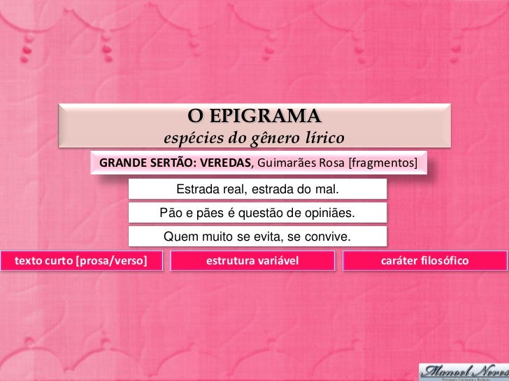 Gêneros literários