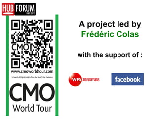 A project led by
Frédéric Colas

with the support of :
 
