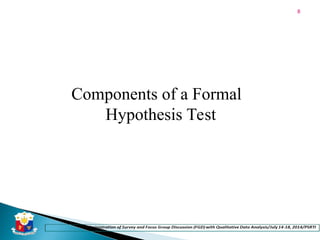 My Report on Hypothesis Testing- 2nd .ppt