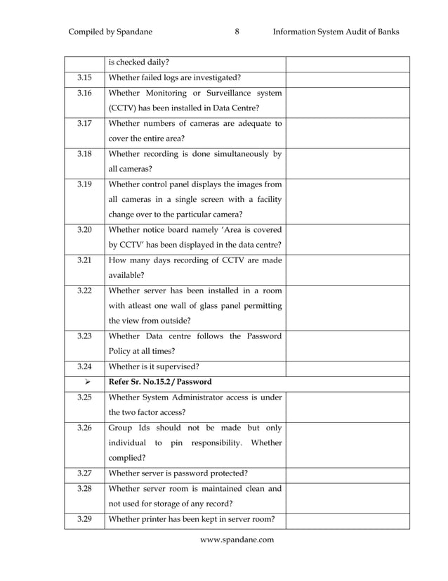 13 information system audit of banks