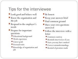 13. interviewing | PPT