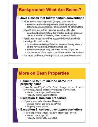 13 java beans | PDF