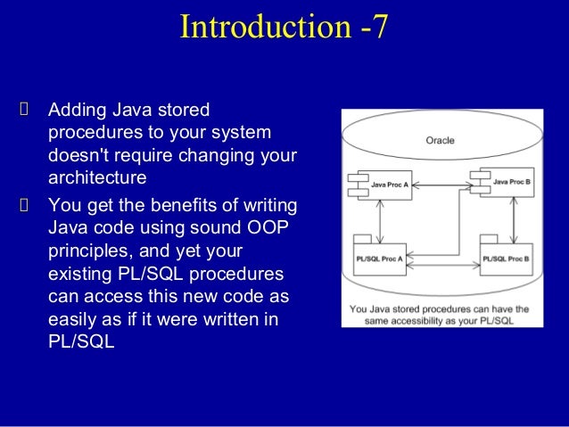 13 java in oracle