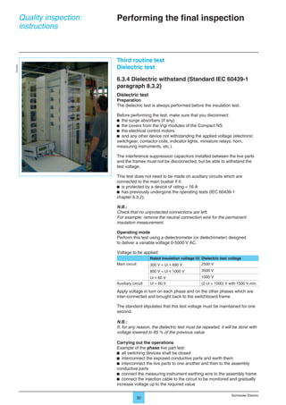 13 lv switchboard inspection guide | PDF