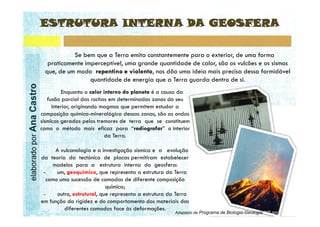 elaborado por Ana Castro




                           Adaptado de Programa de Biologia-Geologia 10º ano
 