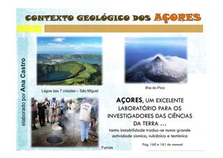 elaborado por Ana Castro




                                                                       Ilha do Pico
                           Lagoa das 7 cidades – São Miguel




                                                              Furnas
 