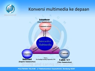 Konversi multimedia ke depaan

 