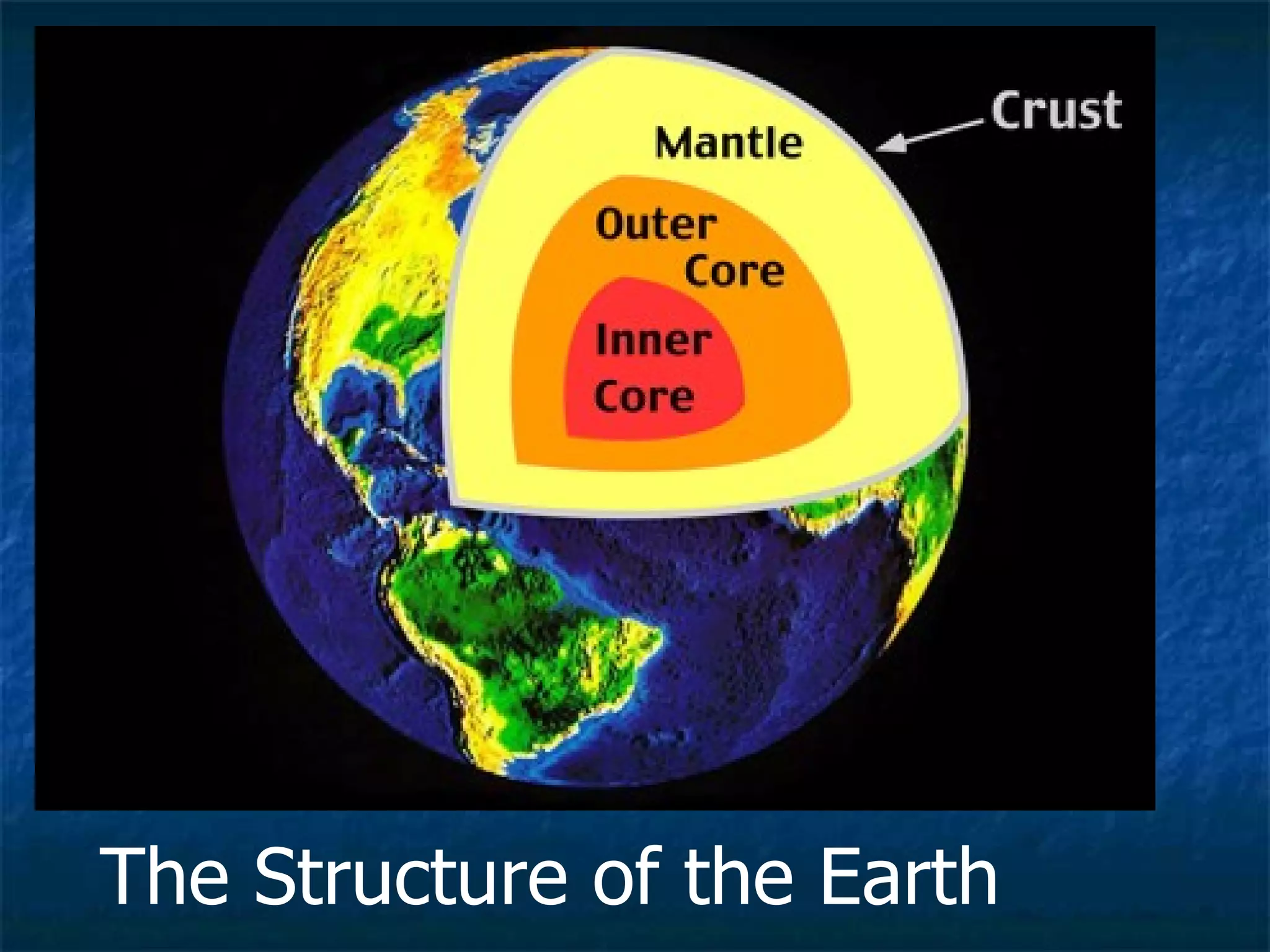The Structure of the Earth 