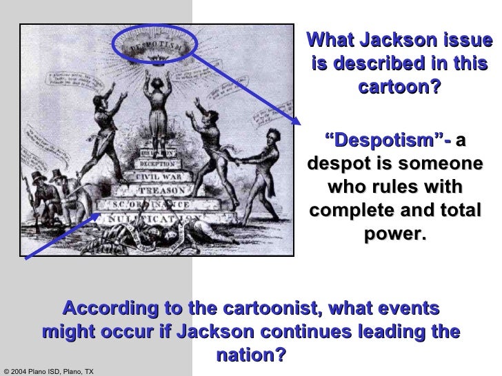 Which Of The Following Was The Main “spoil” In The Spoils System? Old Hickory- Andrew Jackson