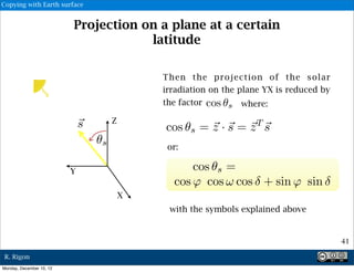Projection Of Sun Rays 13 solar radiation | PDF