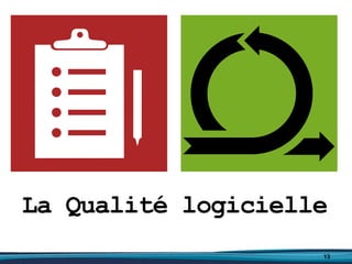 13
La Qualité logicielle
 