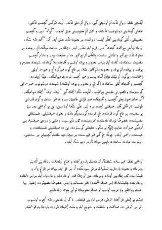 ‫ا كَجى ً فّ: زوال مذت أمل اومد ى گ ى، زوال أمل دخى مذتدر. أوت رهكس گچىض مذتنى،‬
                                                     ‫ِ‬                           ‫ِ‬
    ‫غ مى گوًرلنيى دوطوٌصّ؛ تأشف و حترس أمل ِ وػَويصُى خس ا دوب ” أ واِ“ دير و گچىض‬
   ‫وػيبتنى، أملنى گوًرلنيى ختفر ا تصّ؛ زوامَدن بر وػَوى مذت خس ا در هك: ” احْلد ِﷲ طرك،‬
 ‫او بال جوابَى برياقدى گيتدى“ دير. فرح ا نّ نت س ا در. دكمي بر ش غت ووقت أمل، روخدِ بر‬
         ‫وػَوى مذت برياقري و مذتنى ش غت، ِب مػسك أمل برياقري. و دام خ ي ت بودر و و دام گچىض‬
‫وػيبت ش غترلى، أملرلى ا نّ برابر وػدوم و وق اوملض و لگّجك بال گوًرلى، طيىدى وػدوم و‬
          ‫وقدر و وقدن أمل وق و وػدوودن أمل ملگز. وثال، بر ق چ گون غوڭرِ آج و غوزس اوملق‬
         ‫إمتح مَدن، بوگون او ًيتنّ وامتد ً أأك ّشّ و غو اچيصّ، ًّ درجّ د واًّمكدر. غيًَ او نّ دِ،‬
‫گچىض و لگّجك أملنى ش غترلى (هك چيه و وػدوم و وق اوملظرل) طيىدى دوطوًوب غربزسقل‬
  ‫گوشرتوك و قػورمى ً صُى برياقوب، امنّٰٓدن طوكا متياك گ ى ” اوف، اوف“ متياك د واًّمكدر.‬
    ‫أ گر غ غّ غومّ ػَى گچىض و لگّجرلكِ غرب قونتى ـ غيامتزشّ و خ رض ش غتّ و گوًّ ق رطى‬
     ‫ـوتصّ، اتم اكفى لگري. غي َتى اوًدن برِ انير. ختى طوكا اومل ش ، نب بو اوجنچى ودرش ِۀ‬
       ‫وش يّدِ، بر ق چ گون ظرفَدِ، چيه معرودِ گوروّد مگ و دى و وػَوى غي َتينى، خصتّم نى‬
  ‫وػيبتىدِ، خػوغ ًورڭ خدوتَدن حمروويتىدن نلگ وأ وشيت و قن ى و روخى غي َتيرل بَى‬‫ً‬
         ‫أزد گى غريادِ، غَ ت إيهٰل بو وذكور خ ي تى گوشرتدى. نب دِ غي َتينى خصتّم ىدن و‬
                                                                           ‫ِ‬
   ‫خپصىدن راؽى اومدم. چوًهك منب گ ى قرب قپوشُدِ بر بيچ رِ ّ، غ نتنّ گچّبينري بر ش غتَى،‬
                                      ‫. اون غدد غ دت ش غترلى ايپىق بيوك اكردر د يّ طرك أ نّدم‬


        ‫اوجنچى ً فّ: حم وشرلِ ط تاكراًّ خدوتنّ ايردمي متياك و حمت ج اومدقرلى رزقرلنيى أمرلنيّ‬
         ‫ويروك و وػَوى ايرِانيّ تصنيرلمّ ورمه شوروكدِ آز بر معل ا نّ بيوك بر قزاجن وار و‬
‫ـيظ ر دن نلگ ميرلكنيى اوًرلِ ويروك، غ او كمي قدر او غ رداين و غ رداين ا نّ برابر داخندِ‬
                          ‫ً‬
  ‫و خ رجدِ چ ميظ ًرلڭ (بر غدقّ مكحَدِ) دفرت خصُ نتّ ايز نري. خػوغ وػيبزتدِ، إختي ر واي‬
                                                   ‫ِ‬
                       ‫.خصتّ واي ف ري واي غر ب اومصّ، او غدق ِۀ وػَو ًّڭ جوابى چوق زايدِمظري‬
      ‫ايظتّ بو ميقتنى قزاجنڭ سسـى، فرض من زنيى قي در. ات هك او خدوتى، ِﷲ اچيون اومصون.‬
                                                        ‫َو‬
    ‫.مه بر سسـى دِ، غداقت و ط ت و شونيج ا نّ و وَت متياّوك ـرزدِ ايردميرلنيّ قومش در‬
 