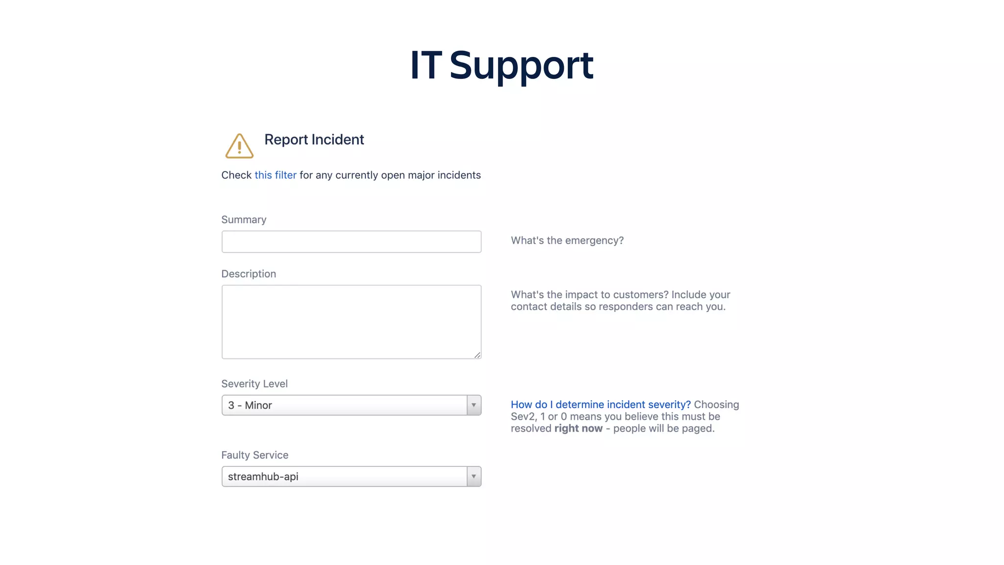 IT Support
 