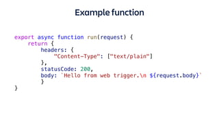 Take Action with Forge Triggers | PDF