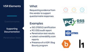 Behind the Scenes of Vendor Security Reviews in the Enterprise | PDF