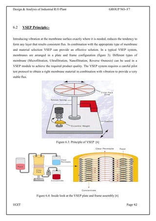 Reverse osmosis Process with Modified V-SEP technology | PDF