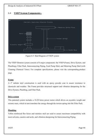 Reverse osmosis Process with Modified V-SEP technology | PDF