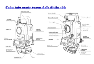 Caáu taïo maùy toaøn ñaïc ñieän töû
 