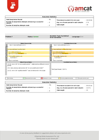 Amcat Employability Test Report | PDF