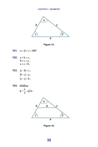 CHAPTER 3. GEOMETRY
30
===== =
=
Figure 13.
=
181. °
=
γ
+
β
+
α NUM =
=
182. Å
Ä
~ >
+ I==
~
Å
Ä >
+ I==
Ä
Å
~ >
+ K=
=
183. Å
Ä
~ <
− I==
~
Å
Ä <
− I==
Ä
Å
~ <
− K=
=
184. jáÇäáåÉ=
O
~
è = I= ~
öö
è K=
=
===== =
=
Figure 14.
=
 