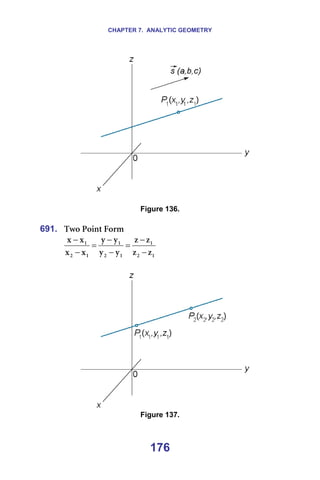 CHAPTER 7. ANALYTIC GEOMETRY
176
===== =
=
Figure 136.
=
691. qïç=mçáåí=cçêã=
N
O
N
N
O
N
N
O
N
ò
ò
ò
ò
ó
ó
ó
ó
ñ
ñ
ñ
ñ
−
−
=
−
−
=
−
−
==
=
===== =
Figure 137.
 