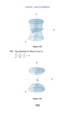 CHAPTER 7. ANALYTIC GEOMETRY
183
===== =
=
Figure 143.
=
704. eóéÉêÄçäçáÇ=çÑ=O=pÜÉÉíë=E`~ëÉ=QF=
N
Å
ò
Ä
ó
~
ñ
O
O
O
O
O
O
−
=
−
+ =
=
= =
=
Figure 144.
 