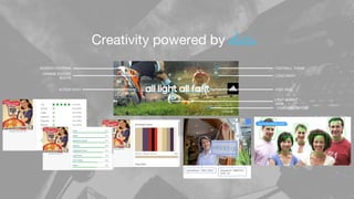 FOOTBALL THEME
FAST MSG
LIGHT WEIGHT
MSG
ACTION SHOT
ORANGE SOCCER
BOOTS
ADIZERO F50 PRIME
LOGO RIGHT
FAST DESCRIPTION
Creativity powered by data
 