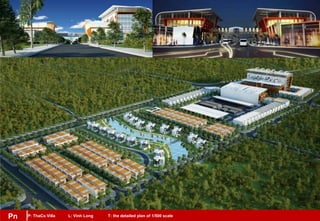 Pn P: ThaCo Villa L: Vinh Long T: the detailed plan of 1/500 scalePn
 