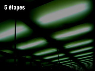 5 étapes
 