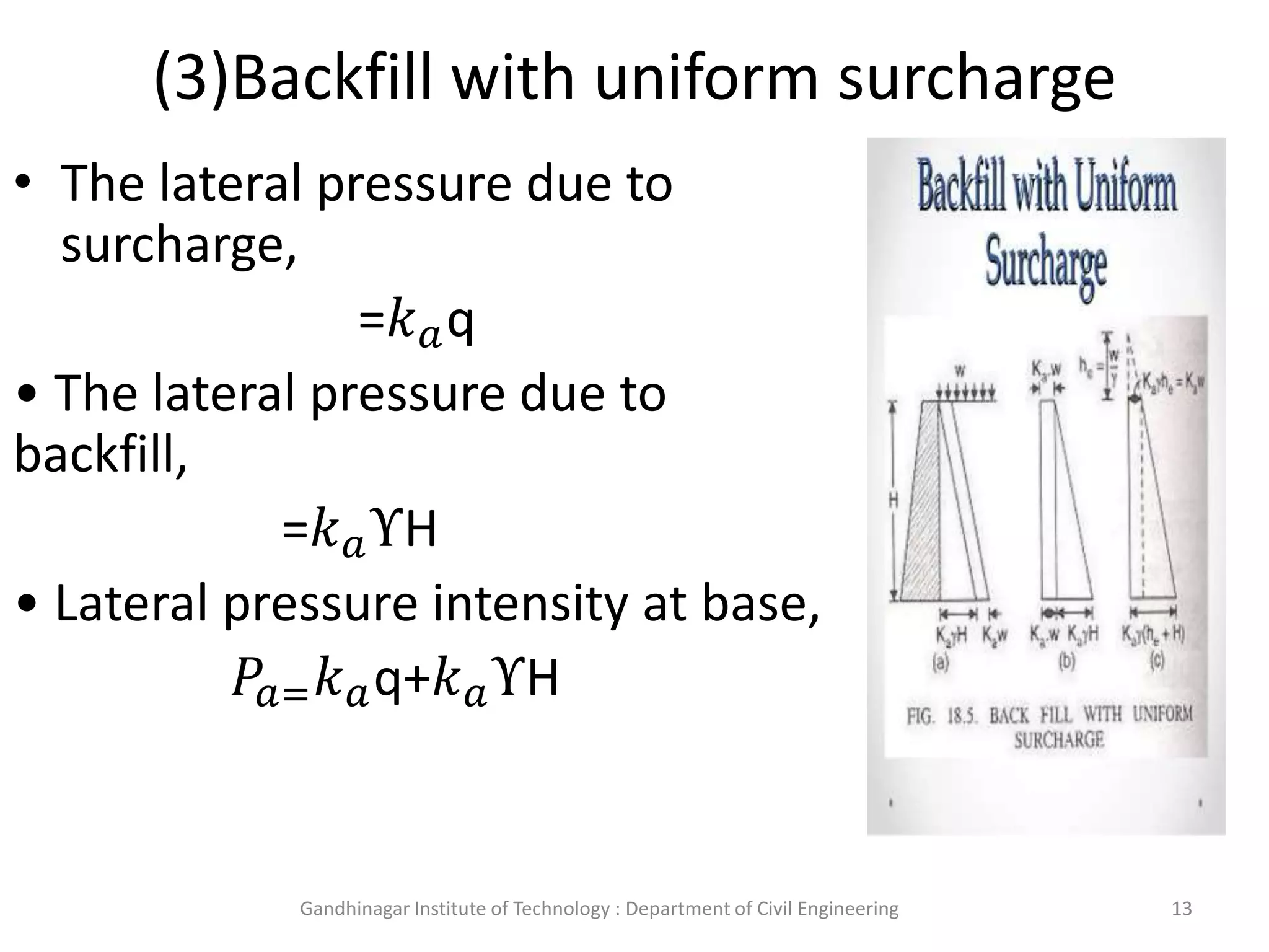 Counterfort Retaining Wall PPT