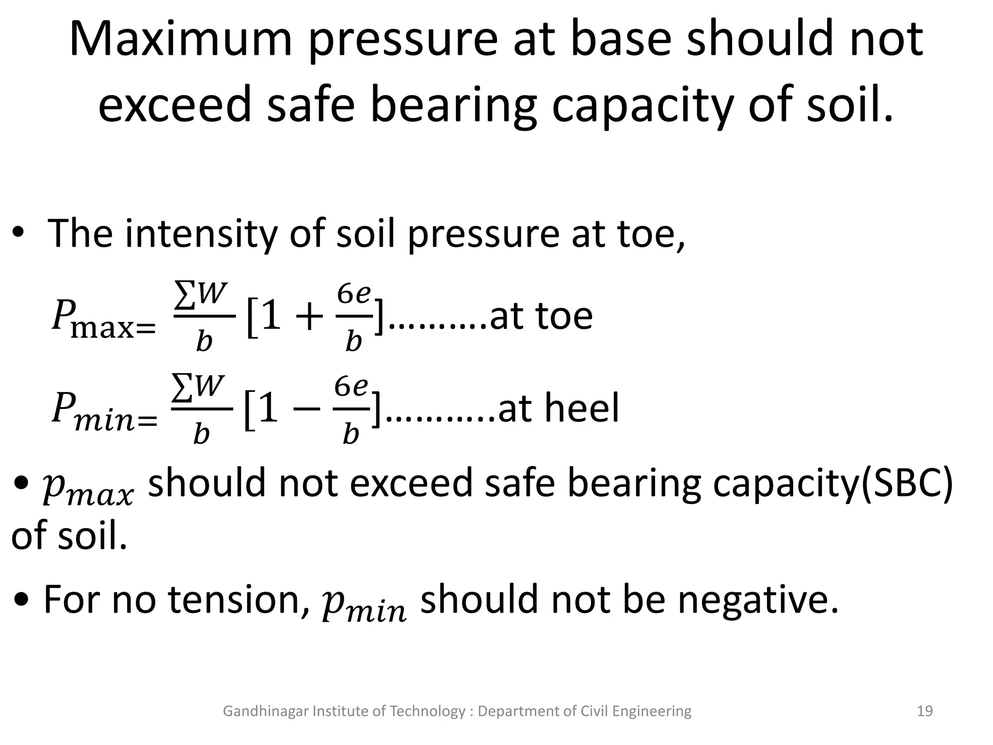 Counterfort Retaining Wall PPT