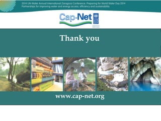 Thank you

www.cap-net.org

 