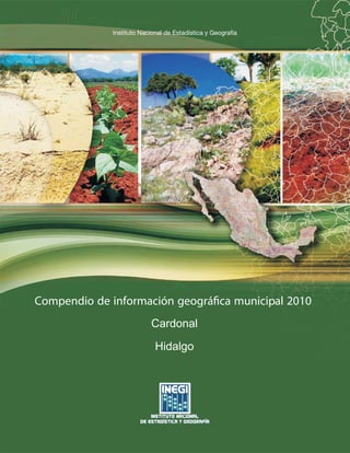 Compendio de información geográfica municipal 2010
Cardonal
Hidalgo
 