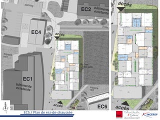 EC5 / Plan de rez-de-chaussée
 